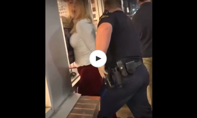 Woman & Police